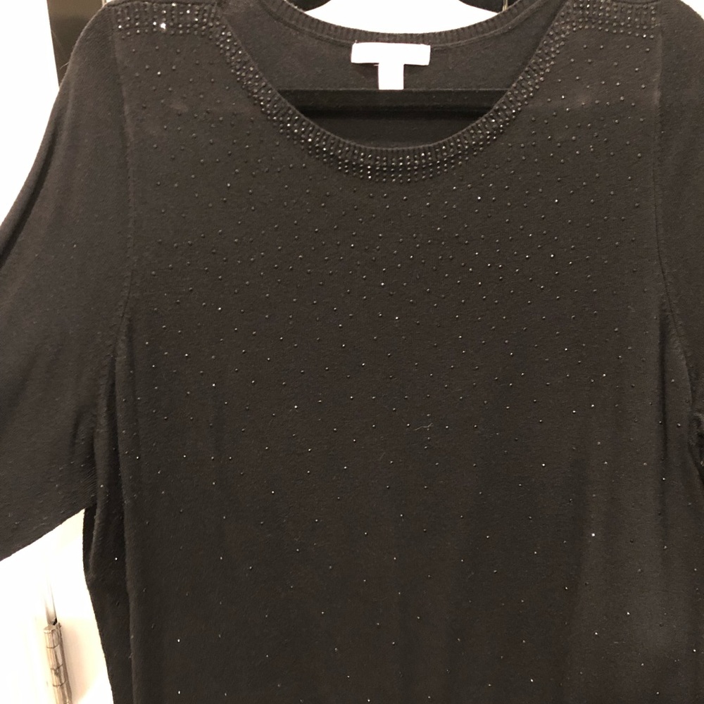 Dress barn black sweater